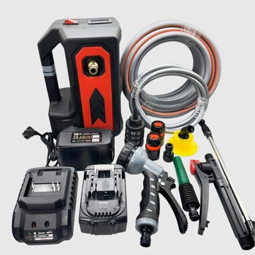 便攜式鋰電電動抽水泵 jj(牧田款) 21v雙電池 3.0ah / 農用灌溉家用花園澆花