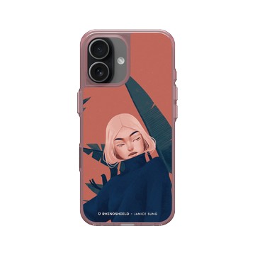 iPhone 17 Clear (相機按鈕) 晶醺玫 - Janice Sung - Coco 可可