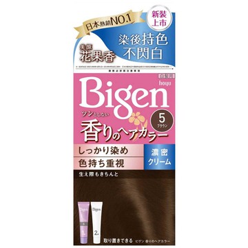 美源花果香快速染髮霜-5棕色