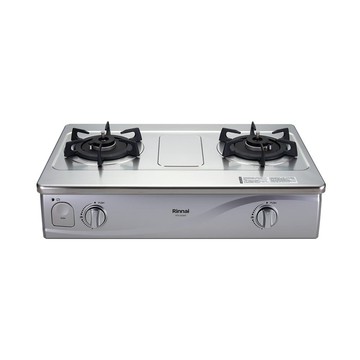 Rinnai 台爐式感溫不鏽鋼雙口爐 RTS-Q230S(LPG)