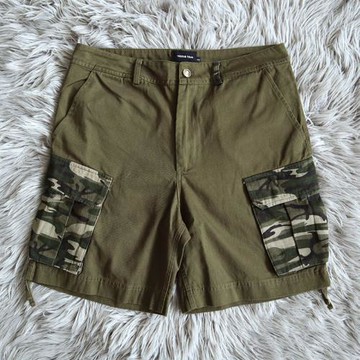 Vertabrae Verty Shorts 迷彩大口袋拼色多口袋短褲