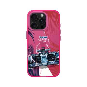 iPhone 16 Pro Clear 粉漾桃 - Alpine - BWT Alpine Formula One Team A524 France