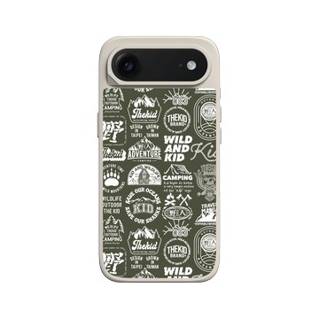 iPhone Air SolidX 貝殼灰 - KID - Outdoor滿版圖騰