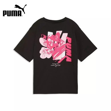 【PUMA】 訓練系列大豹圖樣短袖T恤(F)_女性_52849001｜官方直營