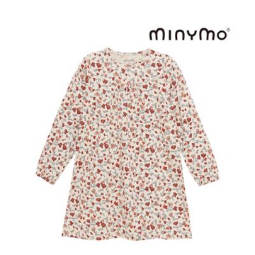 Brands4kids 玫瑰石瑠米色長袖連身睡裙_Minymo系列