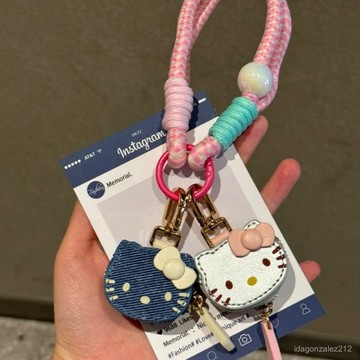 🔥臺灣出貨🔥【一件】kitty腦袋小廢包掛飾迷你包包掛件鑰匙扣門禁卡包 W2SB