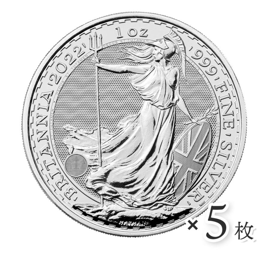 ☆即納追跡可☆ イギリス 2022 ブリタニア 1オンス 銀貨  (コインケース付き)