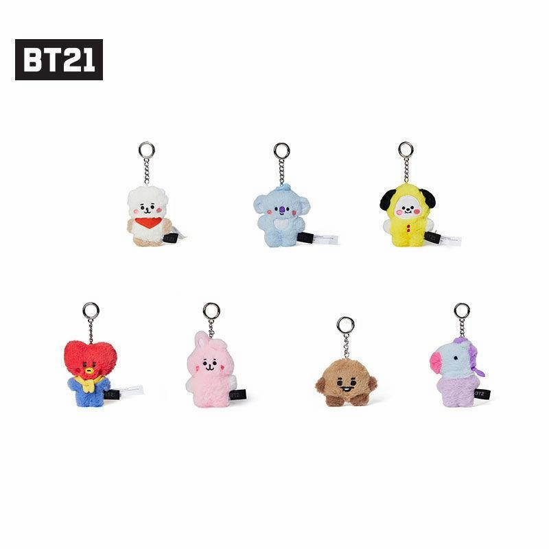 BTS BT21 ぬいぐるみキーホルダー7点セット