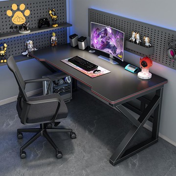 電腦桌 臺式 家用臥室學生學習寫字書桌 現代小戶型辦公寫字桌 工作臺ws7291