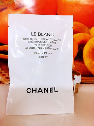 CHANEL 香奈兒 珍珠光感超淨白防護妝前乳SPF 40 2.5ml #10 Rose (玫瑰色) 完美妝底  (旅行用)