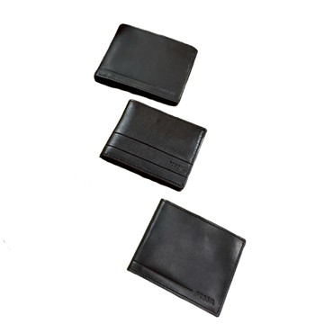 交換禮物 聖誕禮物 衝評 fossil 皮夾 現貨 多卡夾 零錢袋 短夾 黑色  錢包 保證正品 #8945