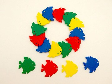 《少年》教具 積木 小熱帶魚積木 ( 400 PCS )  東喬精品百貨