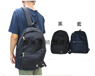 限時 滿3千賺10%點數↘ | ~雪黛屋~SANDIA-POLO 後背包中大容量可A4夾電腦主袋+外共二層防水尼龍布BSP1018101A01500