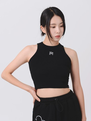 Official Sleeveless Top _ Black