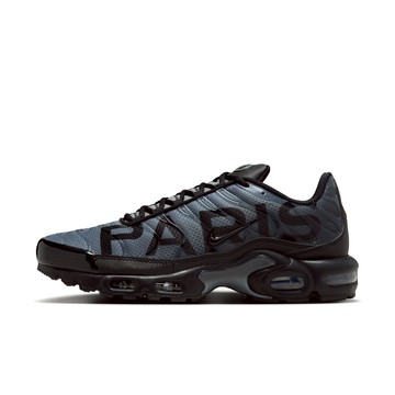 NIKE AIR MAX PLUS PRM 灰黑 巴黎聖日耳曼 緩震 網布 氣墊 運動鞋 男鞋【IB2253-001】