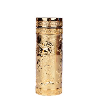 京界臨 純銀內膽真空銀杯 銀茶杯 銀水杯子 真空保溫杯