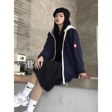 LIFE CAVEMPT日潮絕跡CE外套中古道袍男女連帽衫情侶衛衣秋季夾克