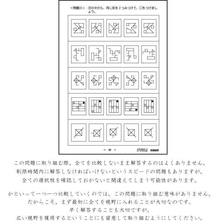 能力育成問題集25 同類図形