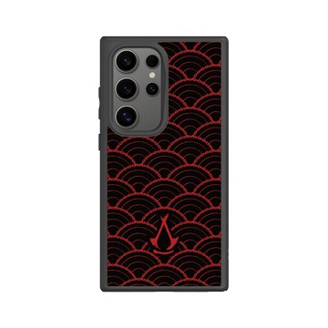 Galaxy S24 Ultra SolidSuit 黑 - Assassin's Creed - Assassin's Creed® Shadows - Crest pattern