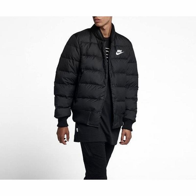 ナイキ ダウン ジャケット NIKE NSW DOWN FILL BOMBR JAKET black 