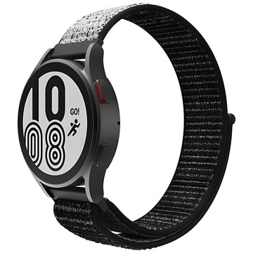 Sinjimoru Galaxy Watch 相容輕量運動錶帶  Galaxy Watch 7/FE/6/6 Classic/5/5 Pro/4/4 Classic/3(41mm)/Active 2/1(42mm)/S2 Classic  黑灰色  1個