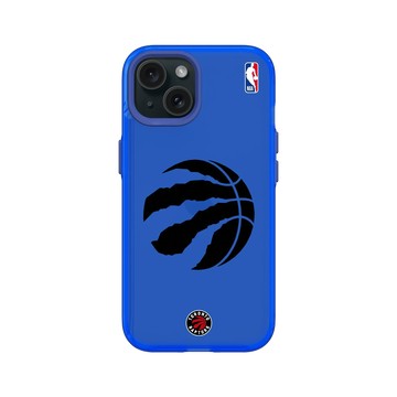 iPhone 15 Clear 激光藍 - NBA - B&W-多倫多暴龍 Toronto Raptors B&W