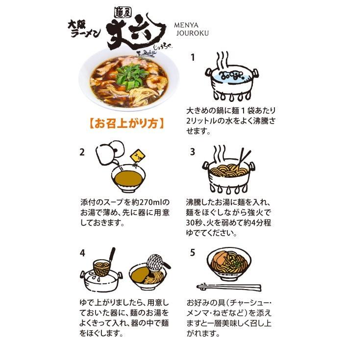 ラーメン 有名店 大阪ラーメン 麺屋丈六(大) 醤油ラーメン 累計25万食突破