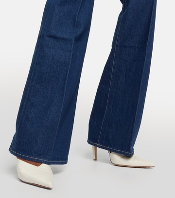 Veronica Beard Crosbie high-rise wide-leg jeans
