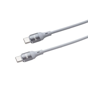 E-books XA72【台灣製造】鋁製Type C to C 60W 快速充電傳輸線-1M