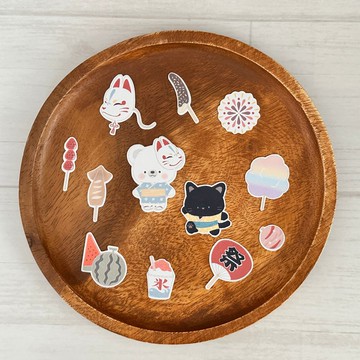 【獨立式貼紙】祭典回憶 2【 Flake Sticker 】