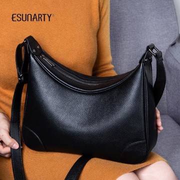 包包女大容量潮2024新款高級感軟皮單肩包女春夏款時尚真皮斜挎包