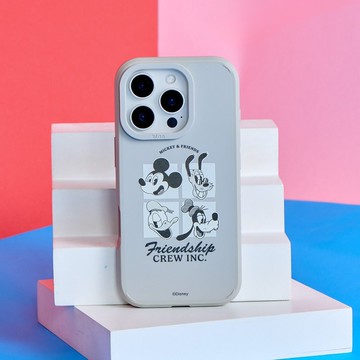 Disney經典-復古黑白影像峽谷強悍MagSafe iPhone手機殼