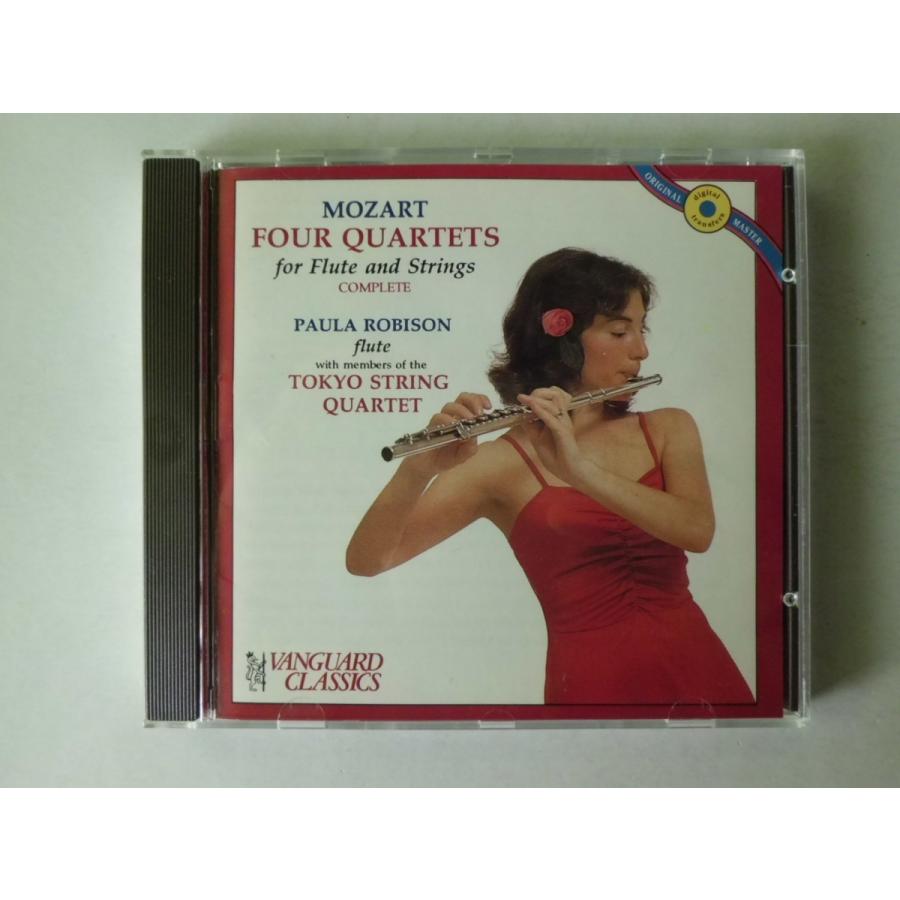 Mozart   Complete Flute Quartets   Paula Robison, Tokyo String Quartet    CD