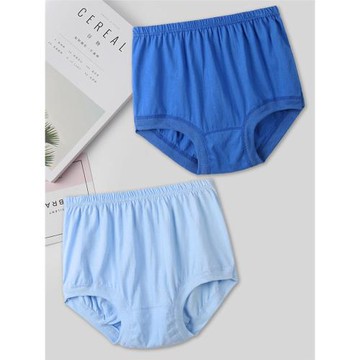 老式高腰短褲衩內褲純棉三角褲頭男士中老人全棉寬松大碼爸爸爺爺