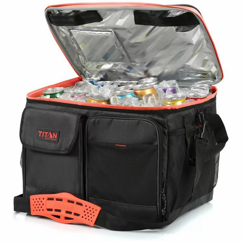 Coleman - 新品 タイタン　クーラーバッグ キャリー付 60缶 TITAN クーラーボックス Amazon | コストコ タイタン 60缶クーラーバッグ キャリーカート