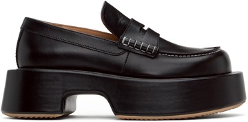 JW Anderson 黑色 Platform 乐福鞋