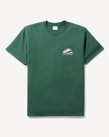 Noah Manhattan Island Shop Tee Forest Green / S