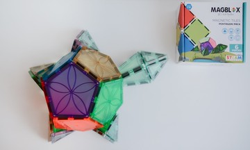 【MAGBLOX】繽紛五角形  (6pcs)（共兩款封面隨機出貨）