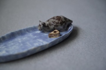 • 米粒出陶中 • 061 待在安全的地方 - 老鼠線香盤