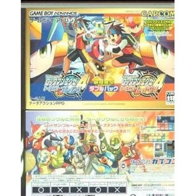 新品】【GBA】ロックマンエグゼ4 ダブルパック[お取寄せ品] 通販 LINE