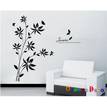 【橘果設計】樹 壁貼 牆貼 壁紙 DIY組合裝飾佈置