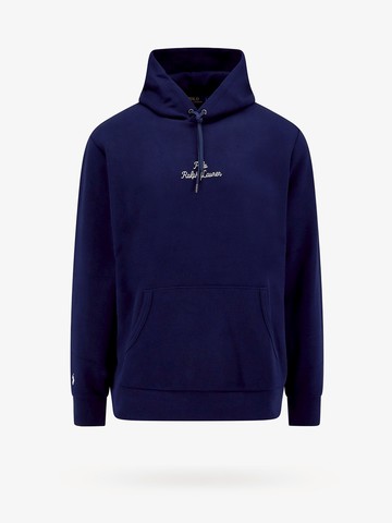 Cotton sweatshirt with embroidered logo - POLO RALPH LAUREN - gender_Man