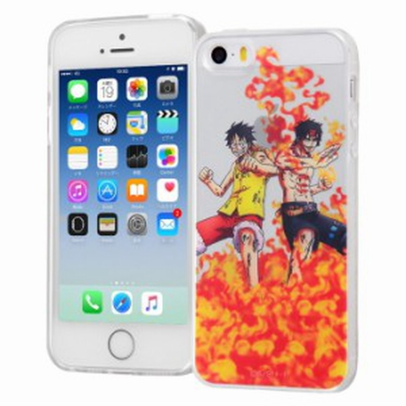 P10倍 Iphone Se 5s 5 ケース ワンピース Tpuケース 背面パネル エース ルフィ Iphonese One Piece グッズ アイフォン5s 通販 Lineポイント最大1 0 Get Lineショッピング