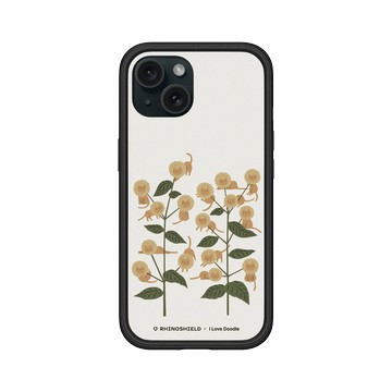 iPhone 15 Mod NX 黑 - ilovedoodle (Lim Heng Swee) - Cat and Plant - 喵喵樹