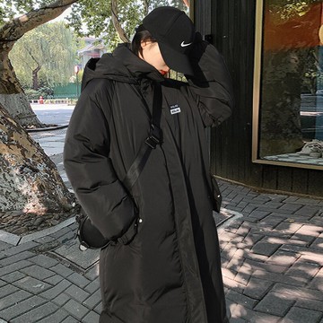 中長版棉衣 棉服女2021年新款中長款冬季寬鬆羽絨棉襖韓版學生加厚棉衣ins潮【AD921】