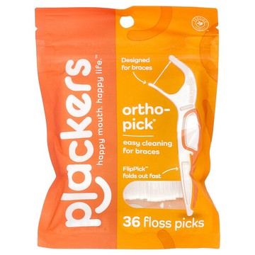 Plackers, Orthopick，牙線棒，36 支