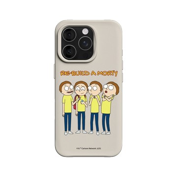 iPhone 16 Pro SolidX 貝殼灰 - 瑞克和莫蒂 Rick and Morty - 建造一個莫蒂