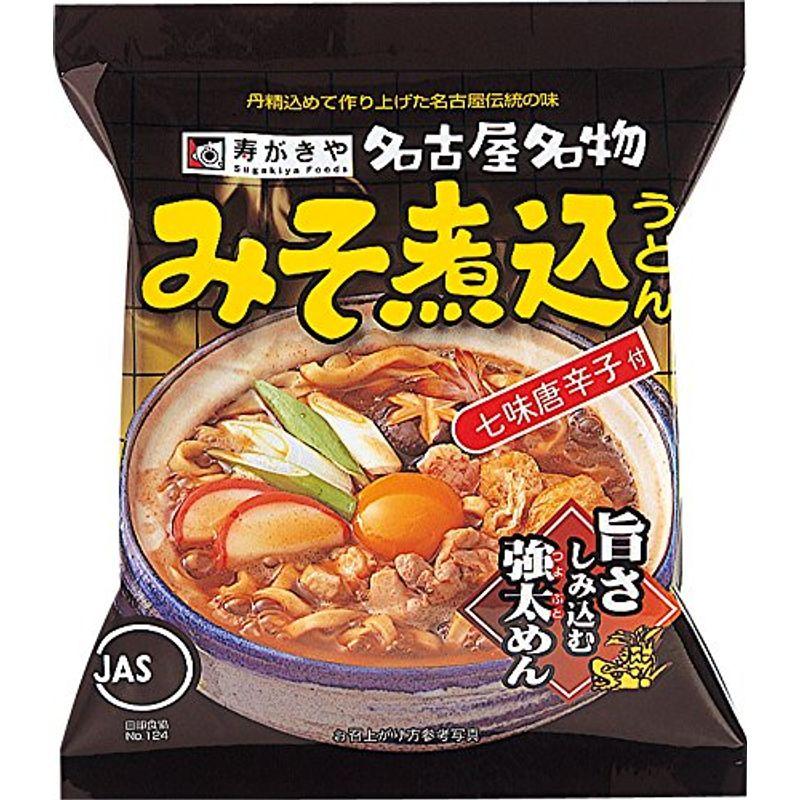 寿がきや みそ煮込みうどん 91g 10個セット