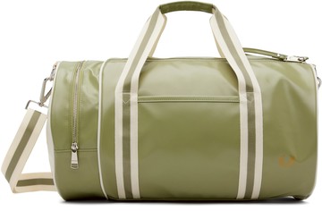 Fred Perry 绿色 Classic Barrel 行李包