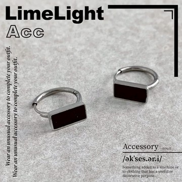 ☆LimeLight☆ 長方形 方塊 圈圈 圓形 飾品 耳環